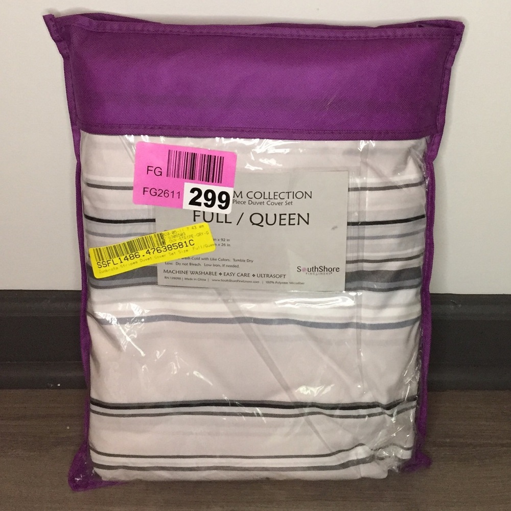Stripes duvet cover set
